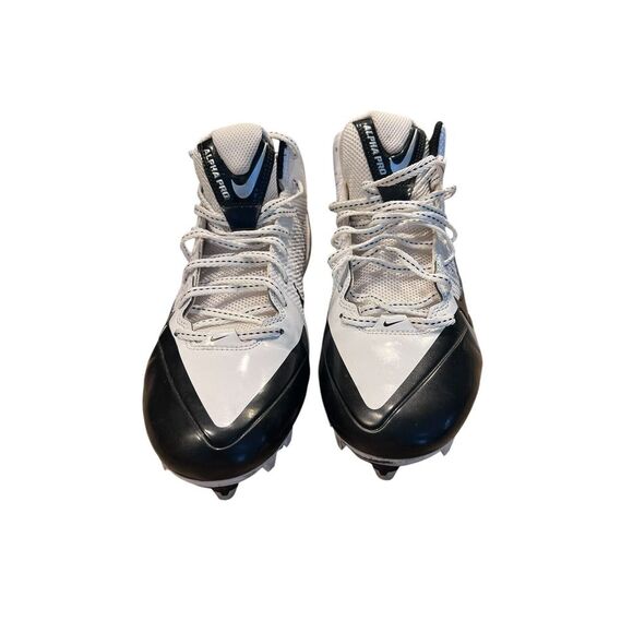 Nike White and Black Men's Sneakers - Picture 2 of 11